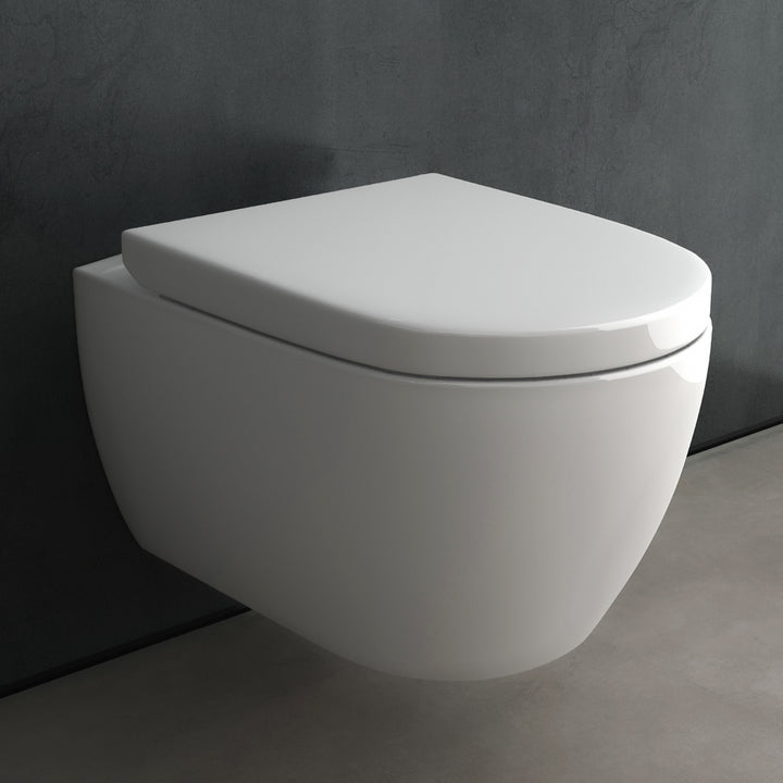 Alpenberger Diamond 7201 Hänge WC aus Keramik mit Soft-Close WC-Sitz