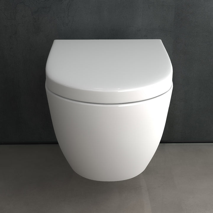 Alpenberger Diamond 7201 Hänge WC aus Keramik mit Soft-Close WC-Sitz