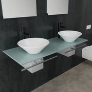 Doppel Aufsatzwaschbecken Set 5266