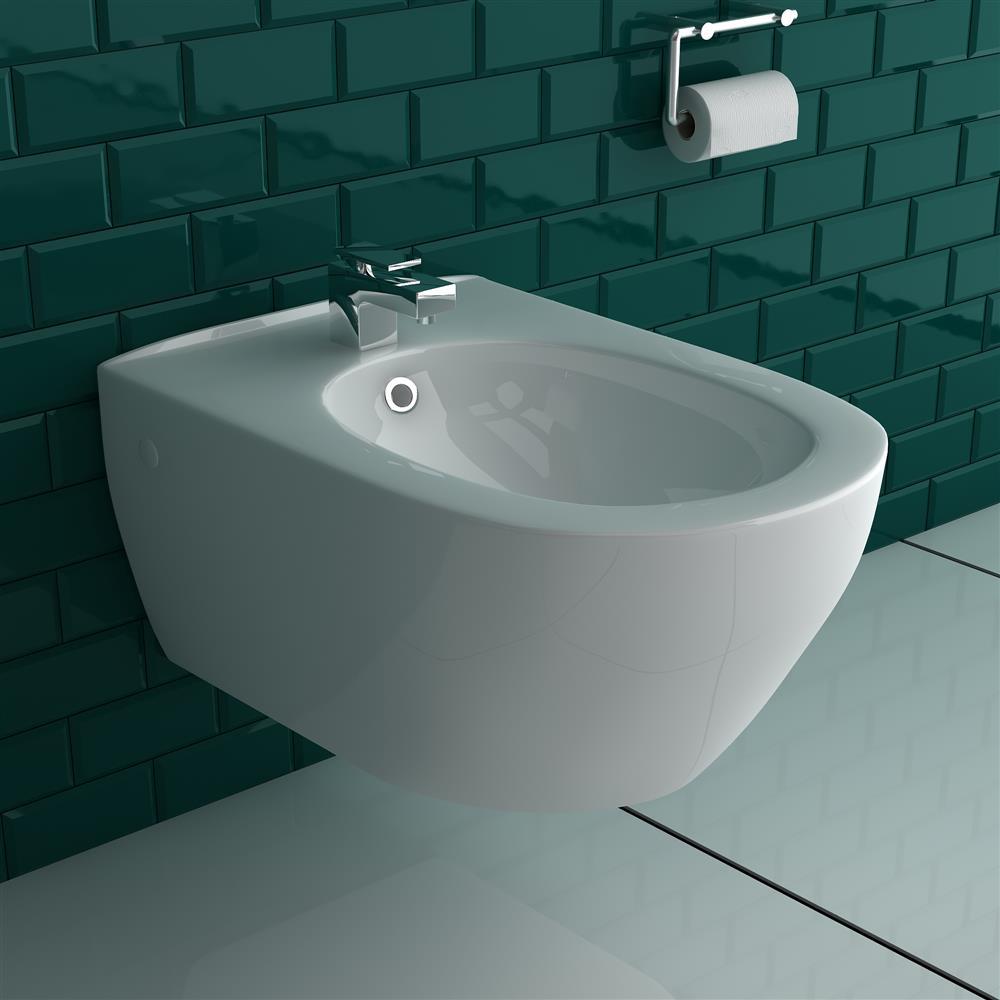Hänge-Bidet 7200 mit HG-Armatur