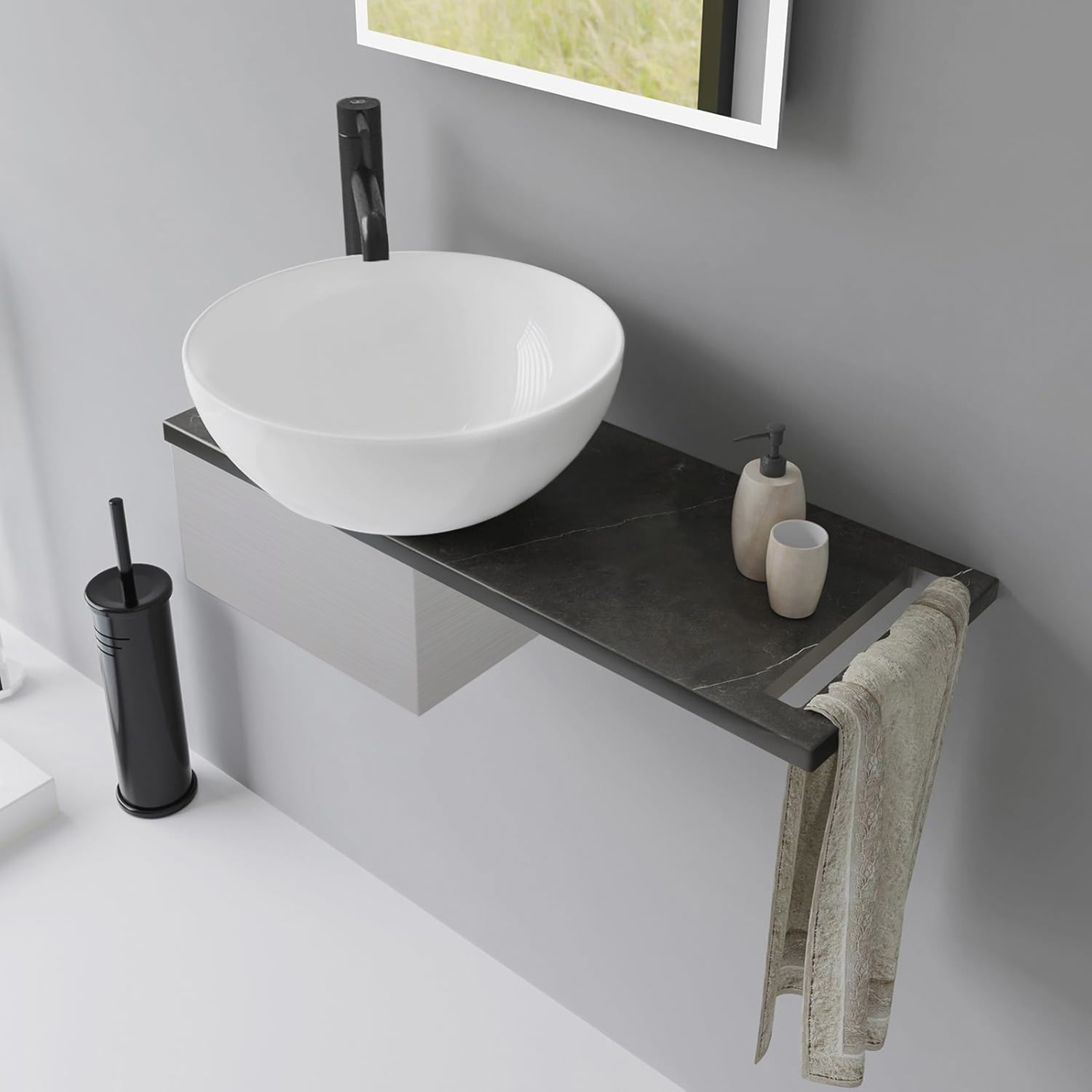 Waschbecken Set