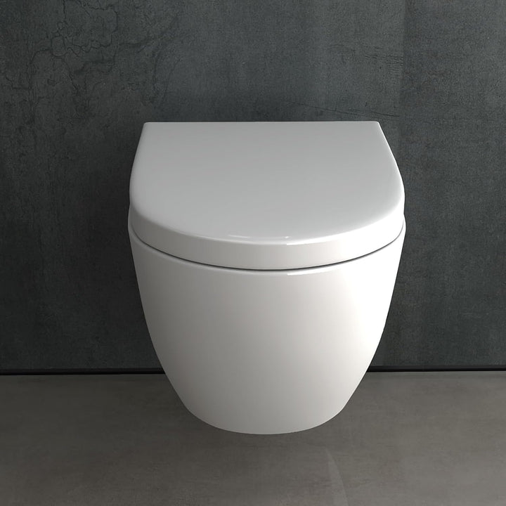 Alpenberger Diamond 7150 Hänge WC mit Bidet Funktion und Armatur