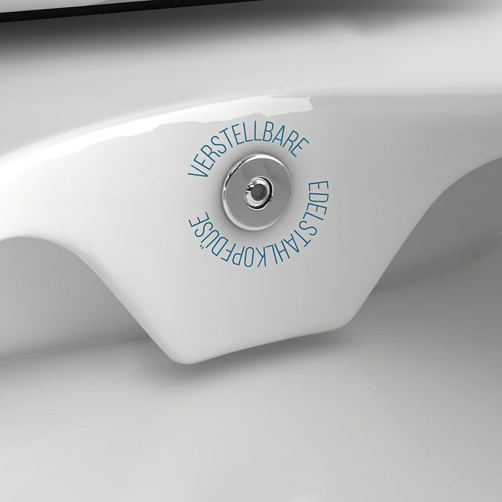 Alpenberger Almeira 8201 Hänge WC Toilette mit Bidet Funktion