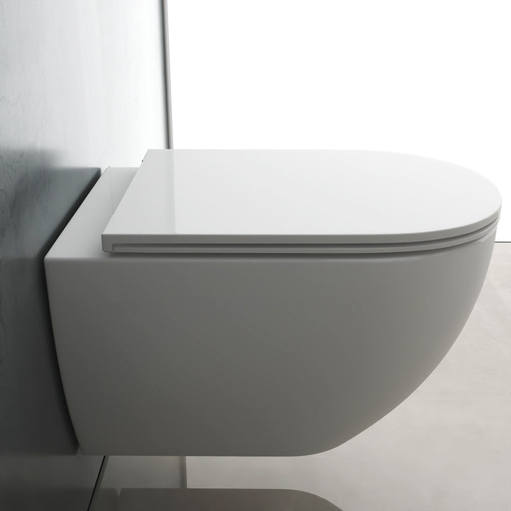 Alpenberger Cera 440-6200 Hänge-WC mit Cera-Slim SoftClose WC-Sitz