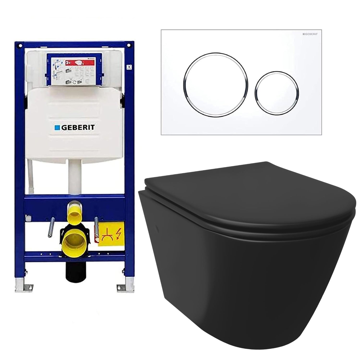 Wand-WC Set – Modell 9034 & 9035 | Flexibel & individuell konfigurierbar