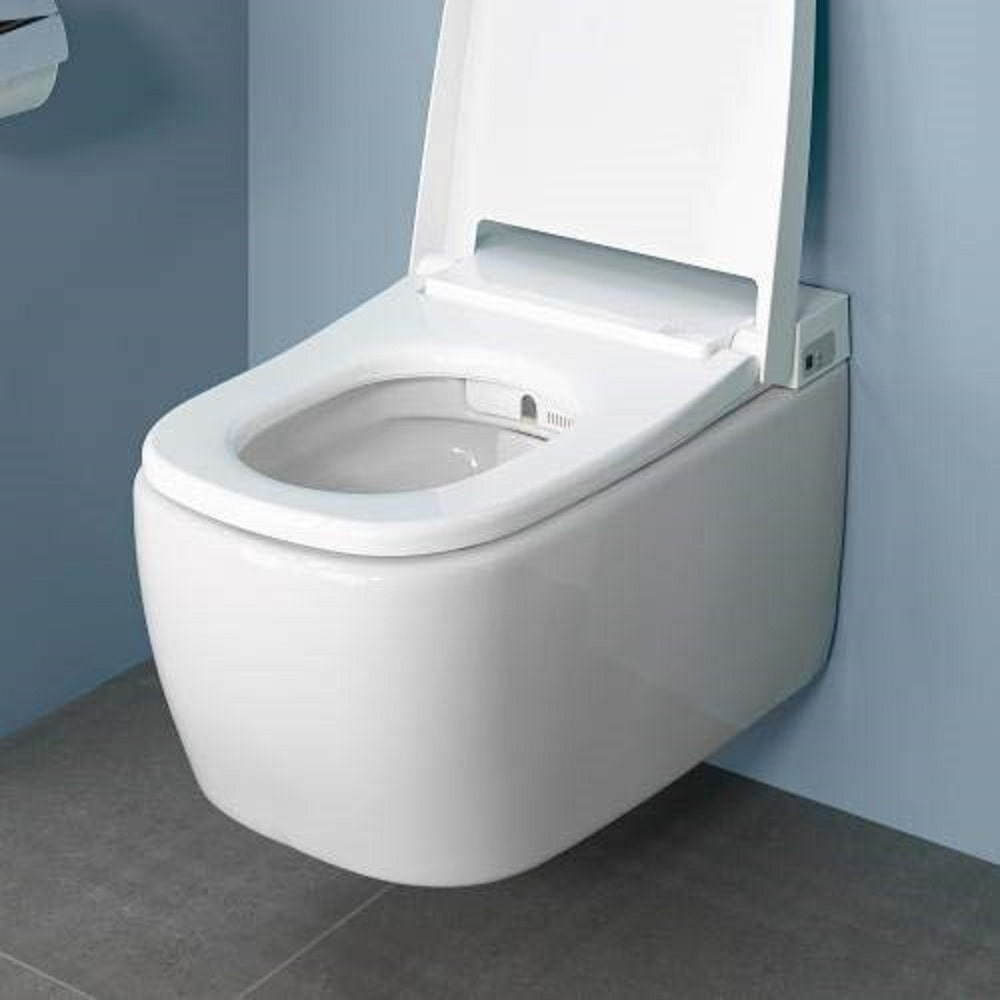 Vitra V-CARE Basic Toilette - Spülrandlos mit Bidetfunktion