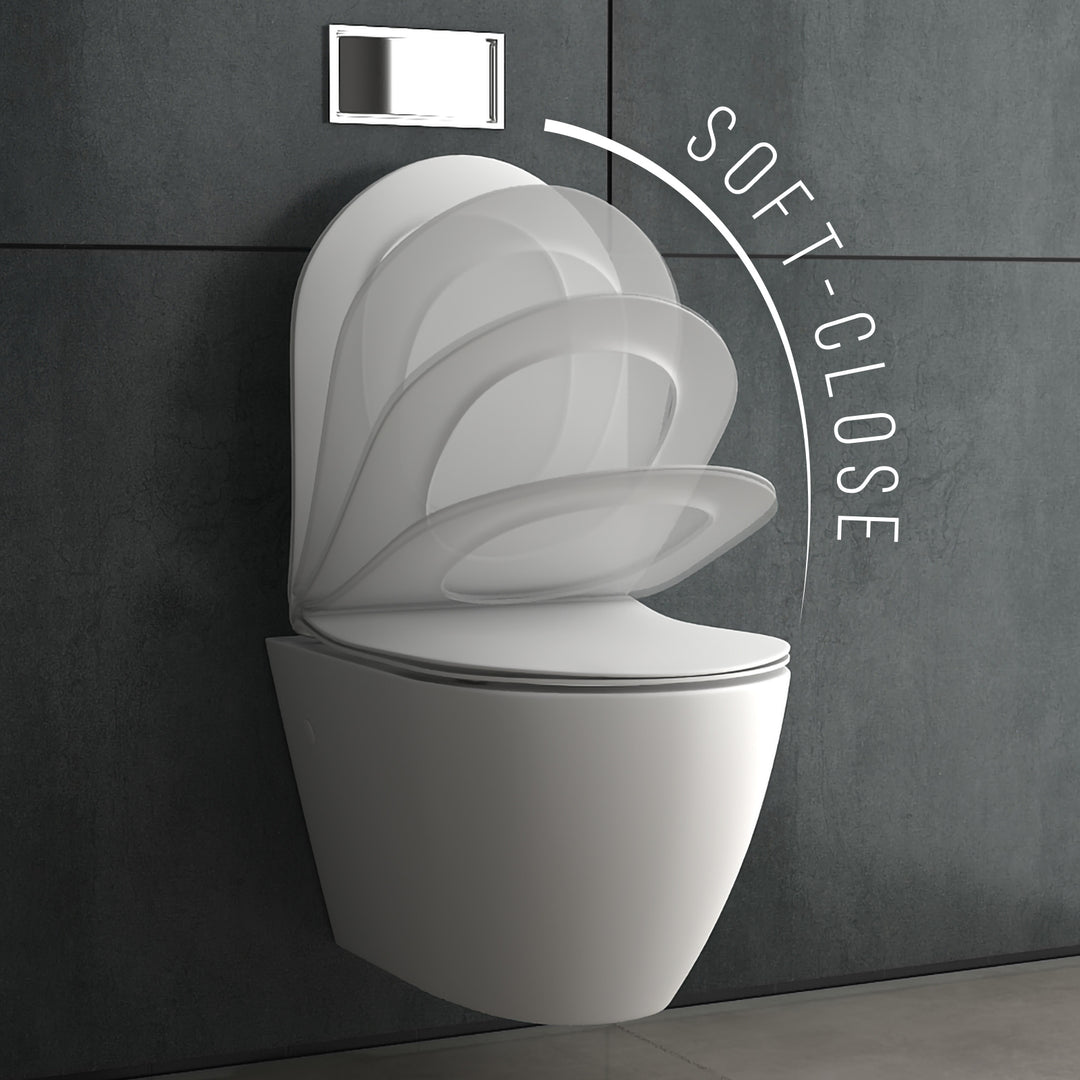Alpenberger Insara - 440-9024 | Hänge WC Spülrandlos mit Nano