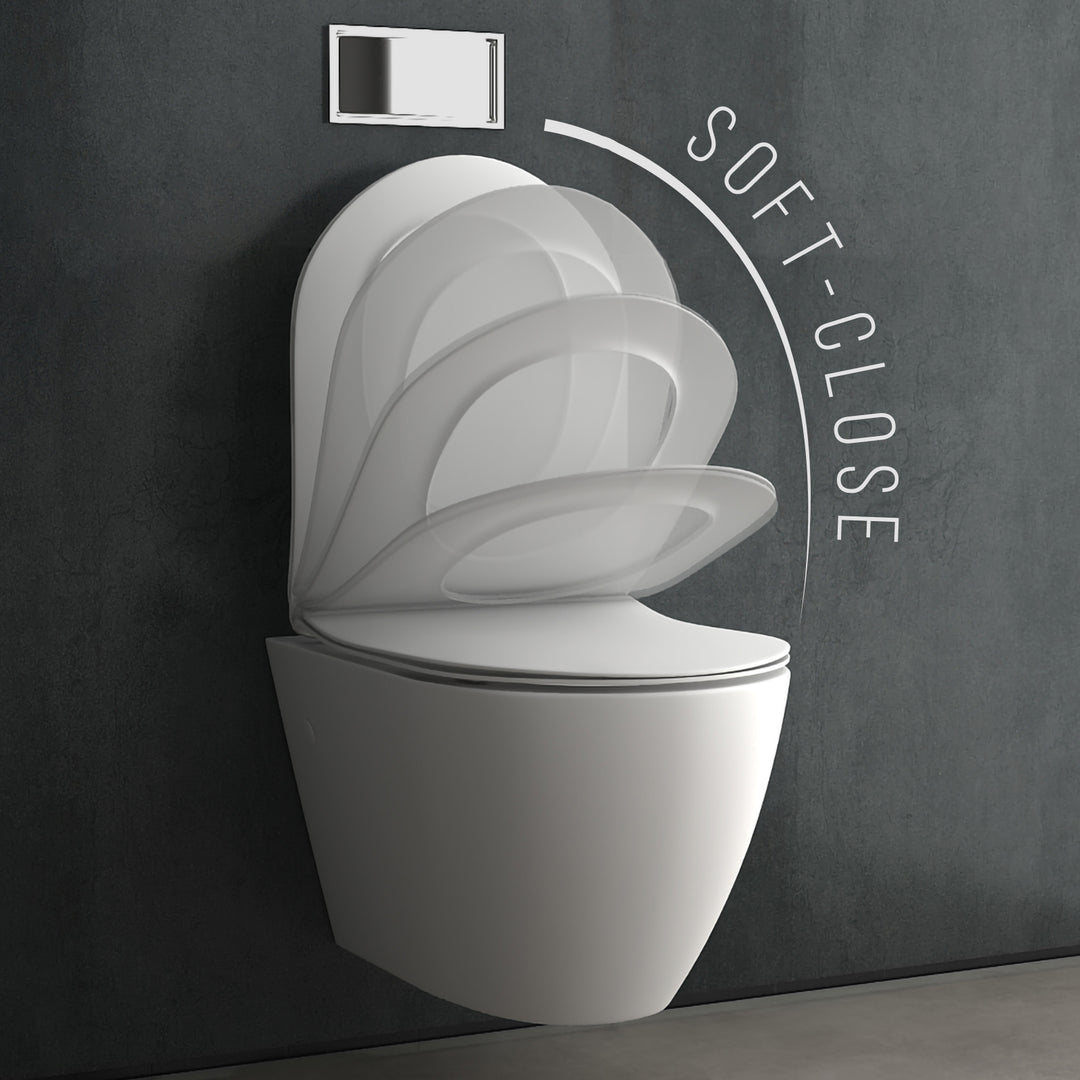 Alpenberger Insara 9024 Hänge WC: Tiefspül WC mit Nano und Soft-Close