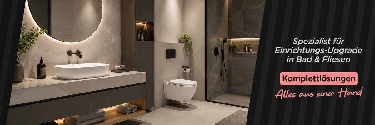 Komplettlösungen für Bad & WC – alles aus einer Hand