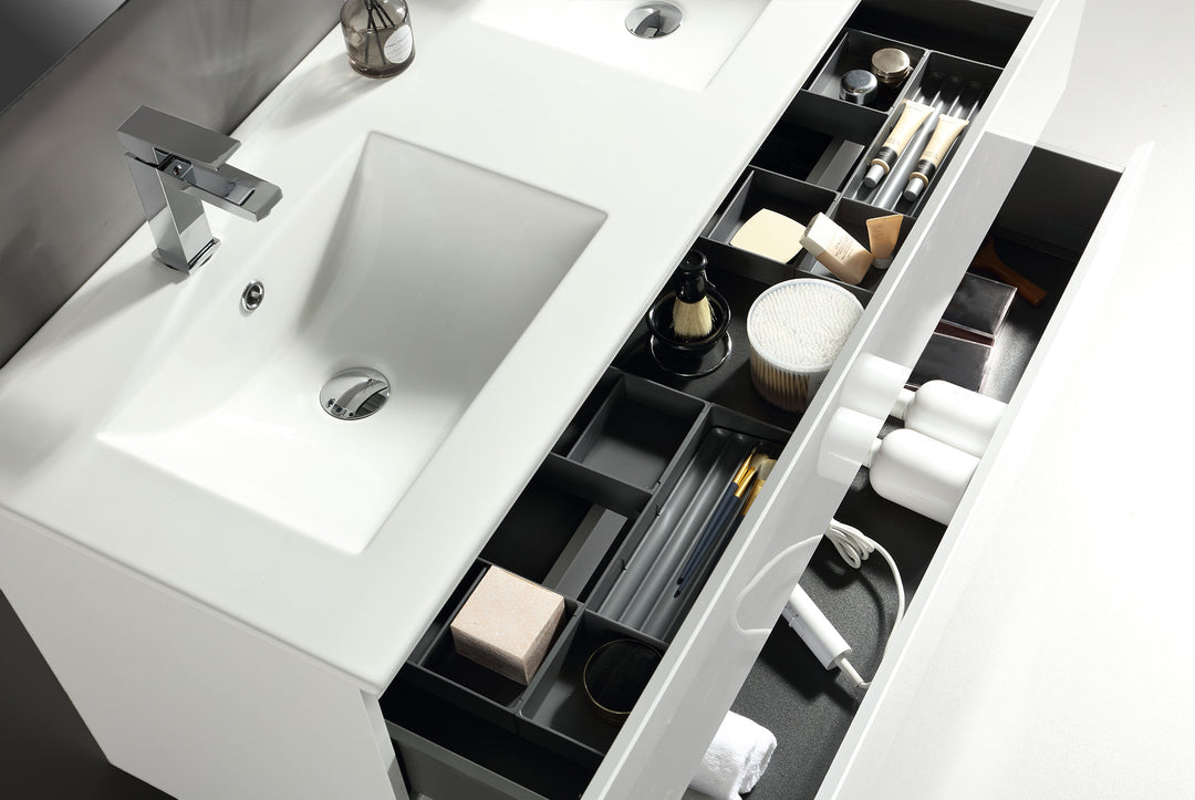 Alpenberger Set Vivento 120 weiss glänzend