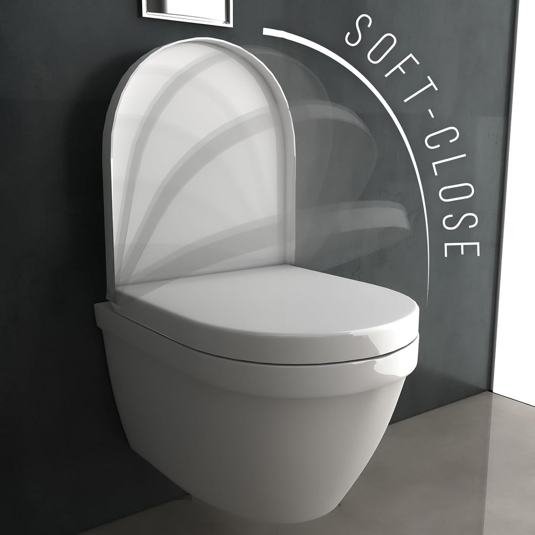 Alpenberger Almeira 8202 Hänge WC mit Nanobeschichtung Antibakteriell