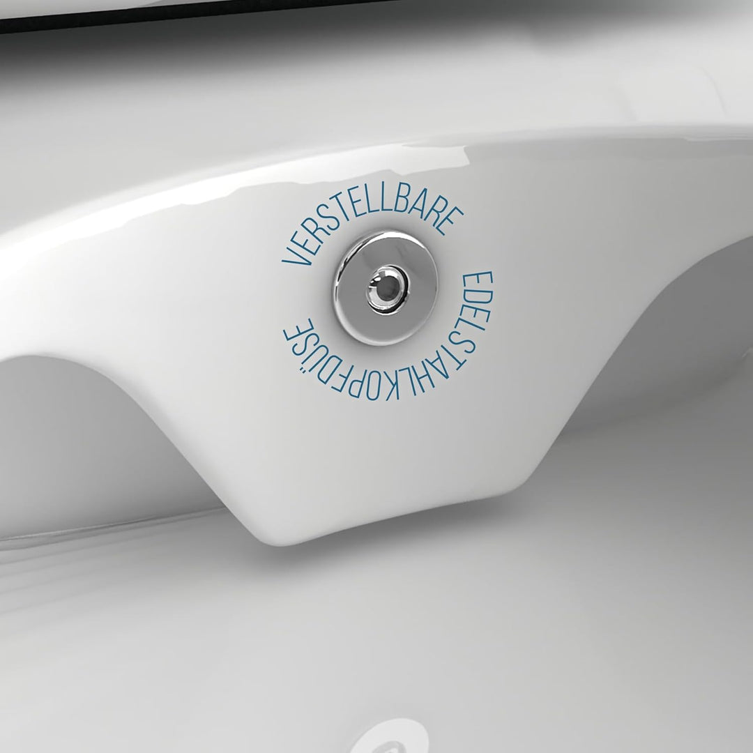Alpenberger Diamond 7150 Hänge WC mit Bidet Funktion und Armatur