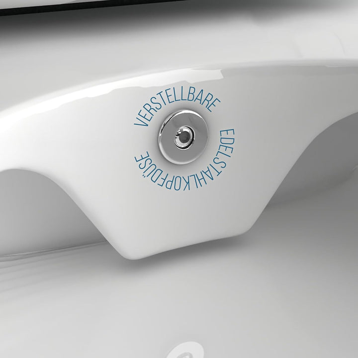 Alpenberger Diamond 7150 Hänge WC mit Bidet Funktion und Armatur
