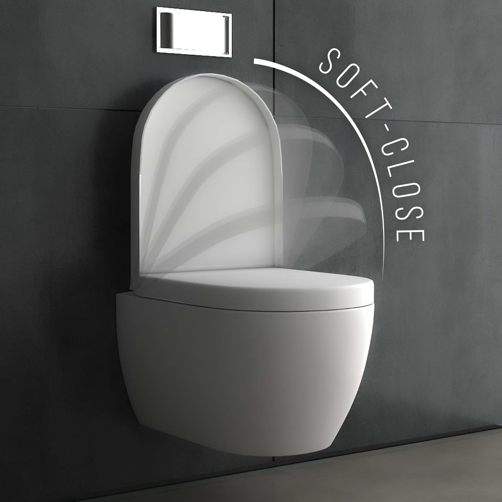 Alpenberger Diamond 7100 Tiefspül WC mit Bidetfunktion & Soft-Close