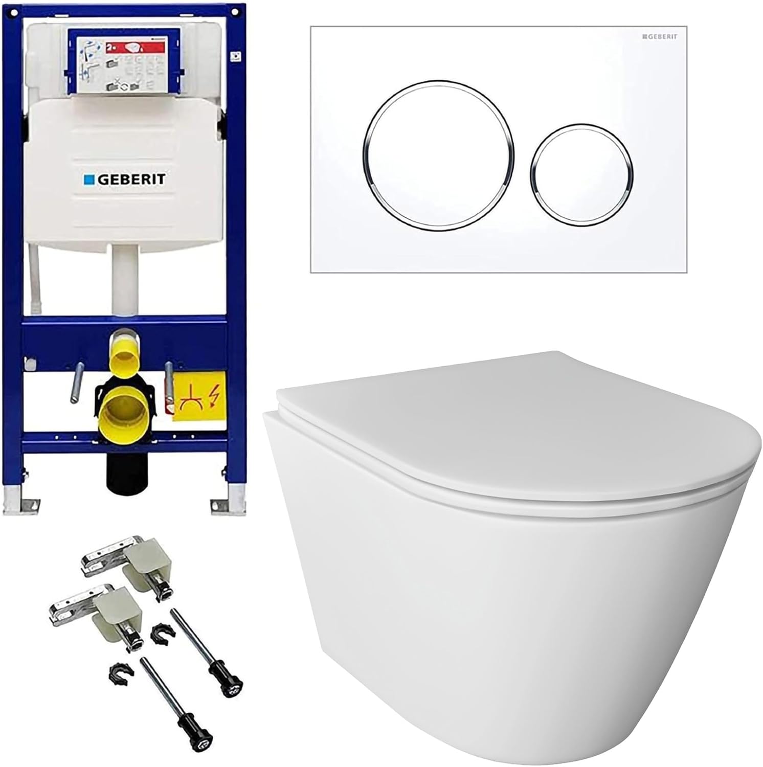 Wand-WC Set – Modell 9034 & 9035 | Flexibel & individuell konfigurierbar