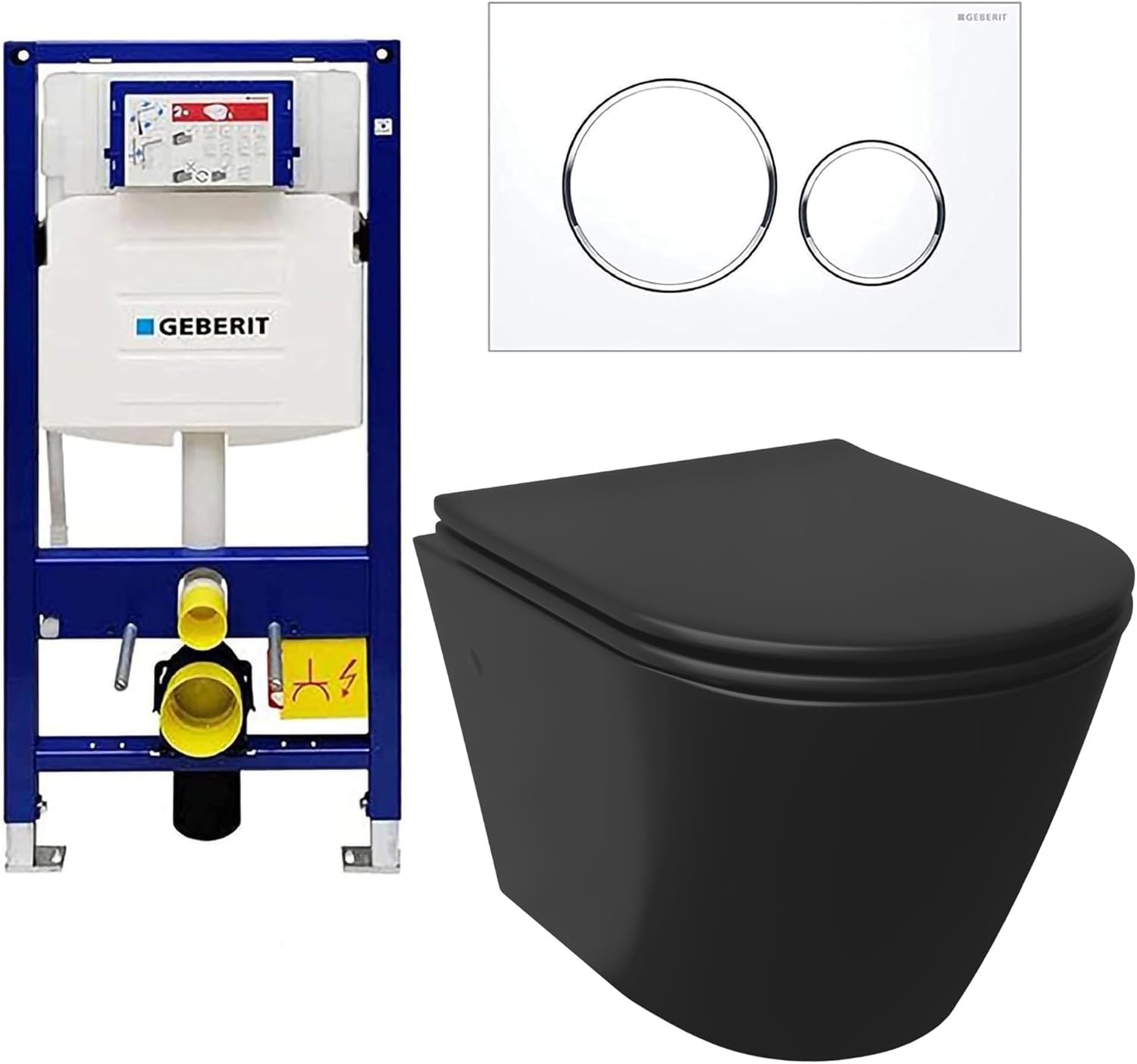 Wand-WC Set – Modell 9034 & 9035 | Flexibel & individuell konfigurierbar