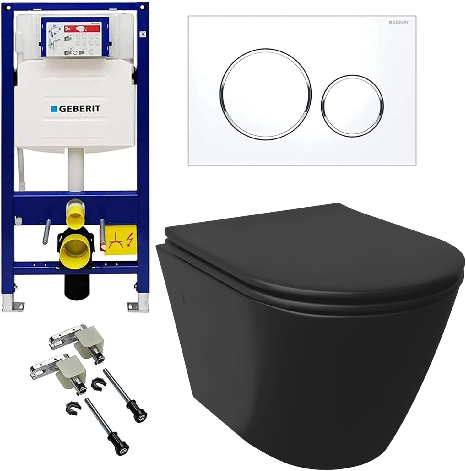 Wand-WC Set – Modell 9034 & 9035 | Flexibel & individuell konfigurierbar