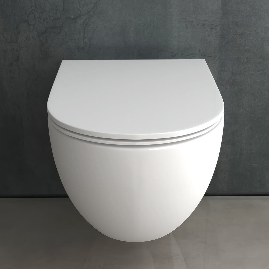 Alpenberger Cera 6201 Hänge Dusch-WC mit SLIM-WC-Sitz Spülrandlos