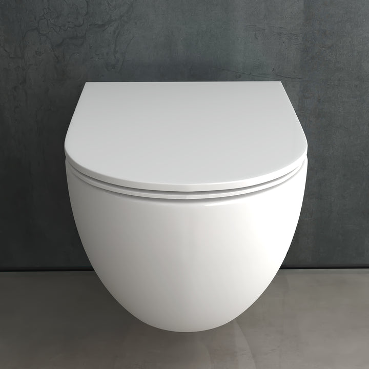 Alpenberger Cera 6201 Hänge Dusch-WC mit SLIM-WC-Sitz Spülrandlos