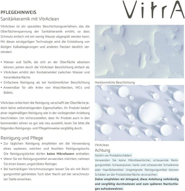 VitrA Options Pure Style Urinal mit Antibakterieller Beschichtung