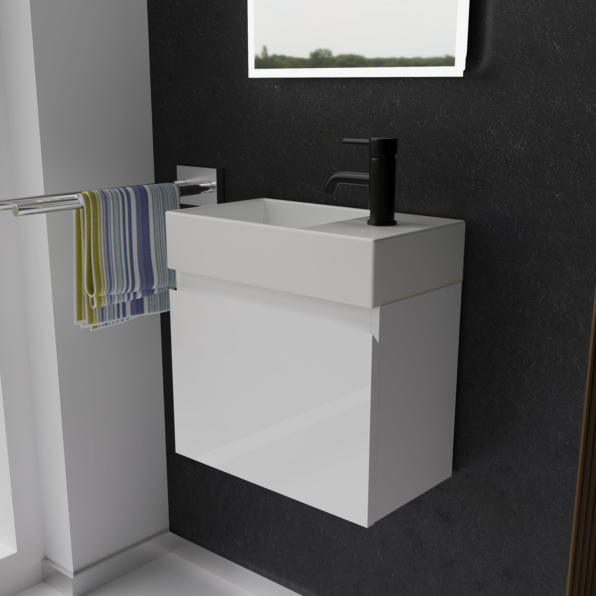 Waschtischunterschrank Gäste-WC KORA 450