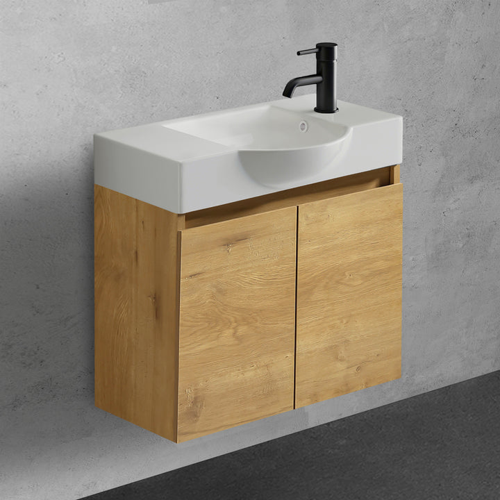 Alpenberger Keramik Waschbecken 340-Lugano-550 + Unterschrank Lugano-550