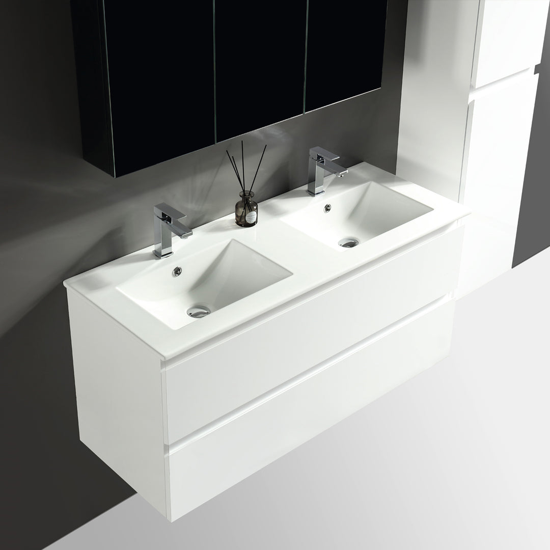 Alpenberger Set Vivento 120 weiss glänzend