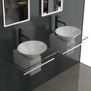 Doppel Aufsatzwaschbecken Set 5266