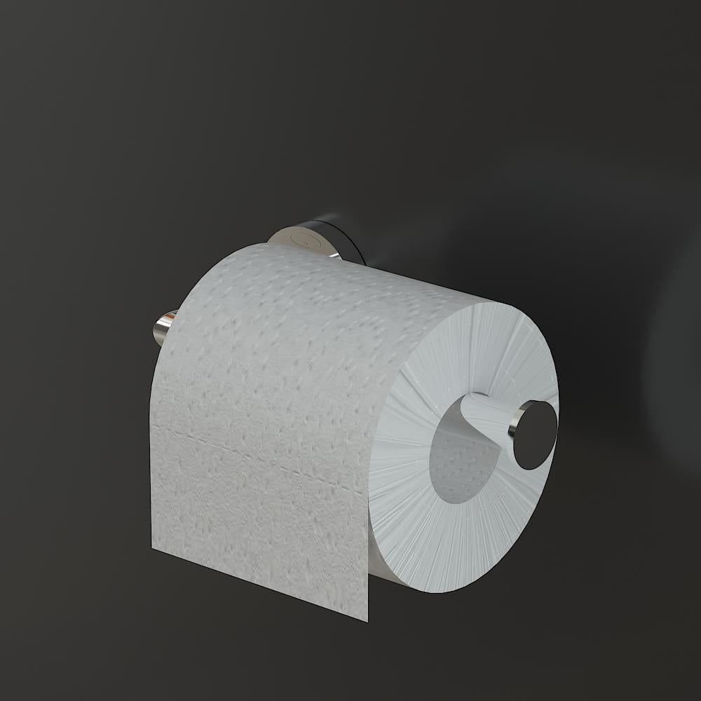 Alpenberger Toilettenpapierhalter 3686W: Towel Ring Messing Verchromt