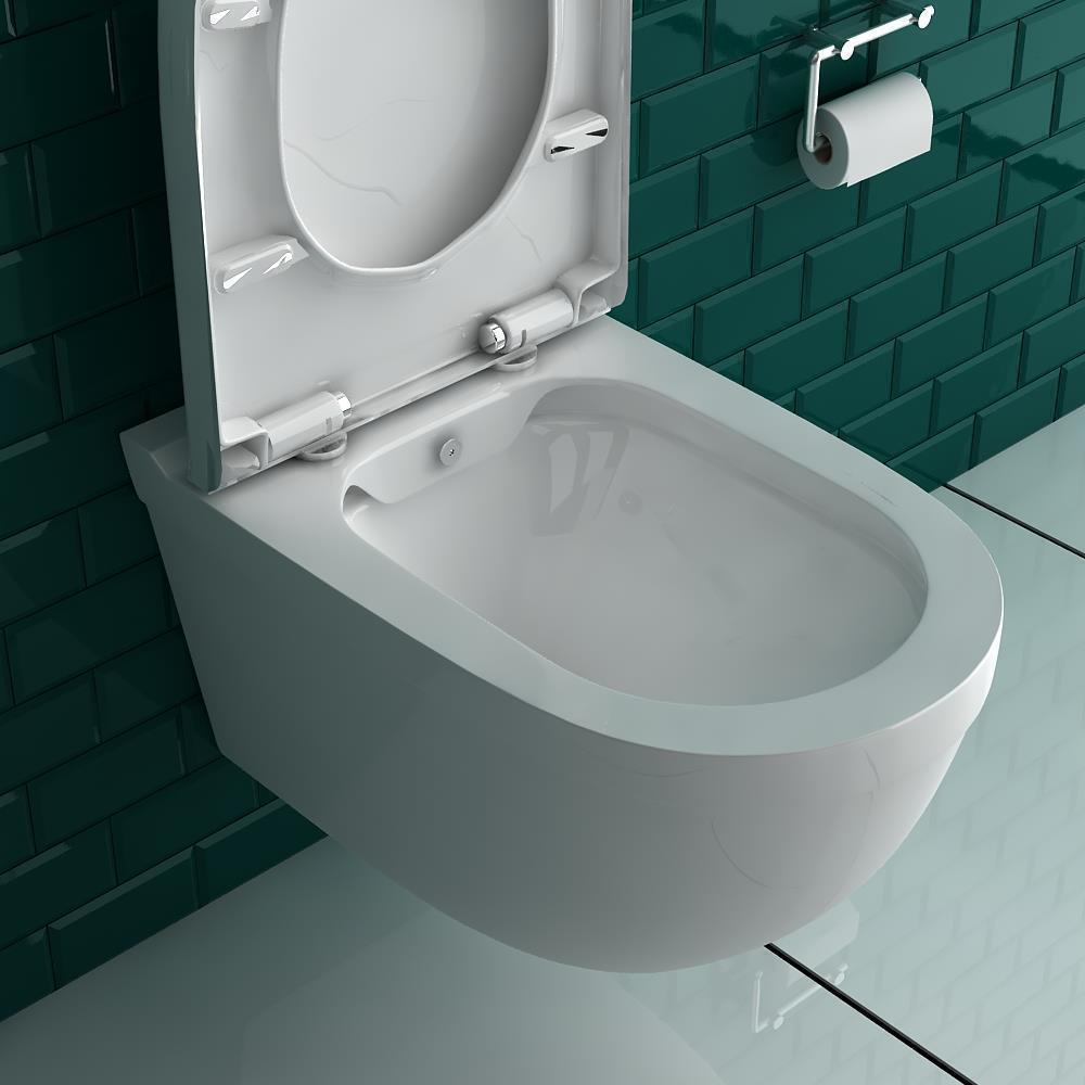 Alpenberger UNI WC Sitz aus Duroplast mit Softclose Absenkautomatik