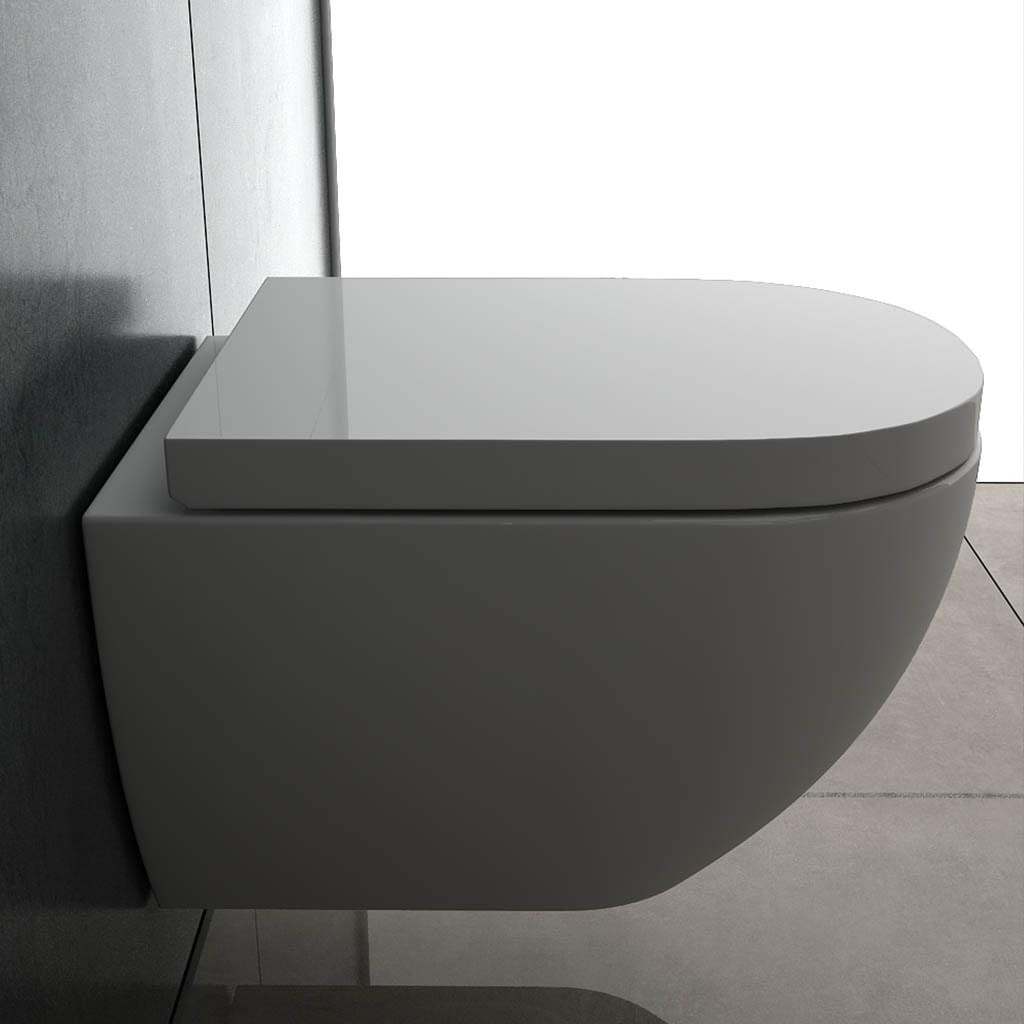 Alpenberger Cera 6200 Hänge WC Spülrandlos + Nano + WC-Sitz Softclose