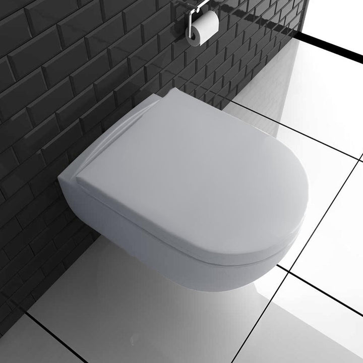 Alpenberger Diamond 7101 Tiefspül Dusch WC mit Grohe SET Spülkasten