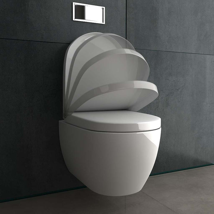 Alpenberger Diamond 7201 Hänge WC aus Keramik mit Soft-Close WC-Sitz